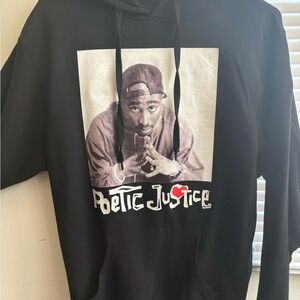 Black poetic justice, Tupac sweatshirt